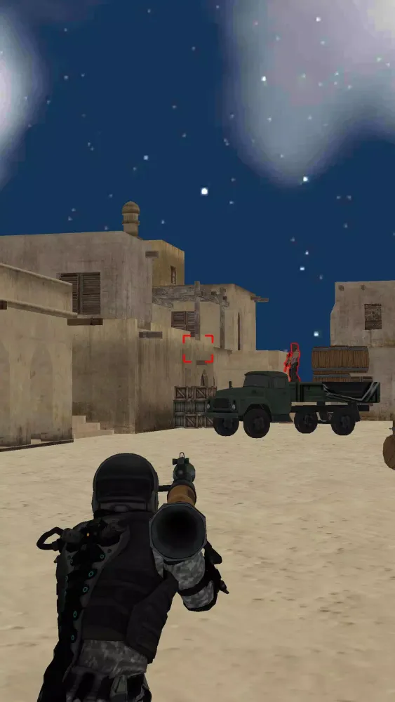 Tangkapan layar Rocket Attack 3D