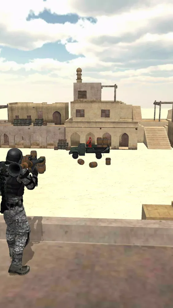 Tangkapan layar Rocket Attack 3D