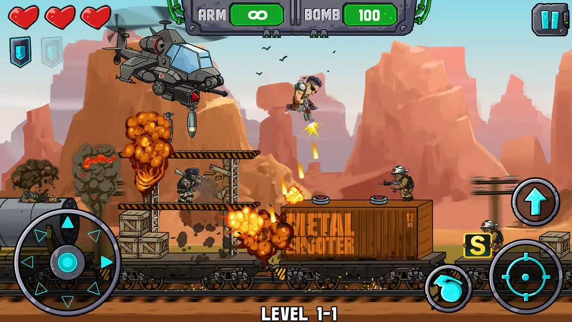 Metal Shooter: Super Commando Screenshots