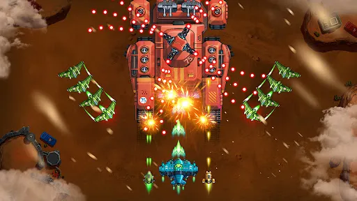 Скриншоты Space X: Sky Strike Force
