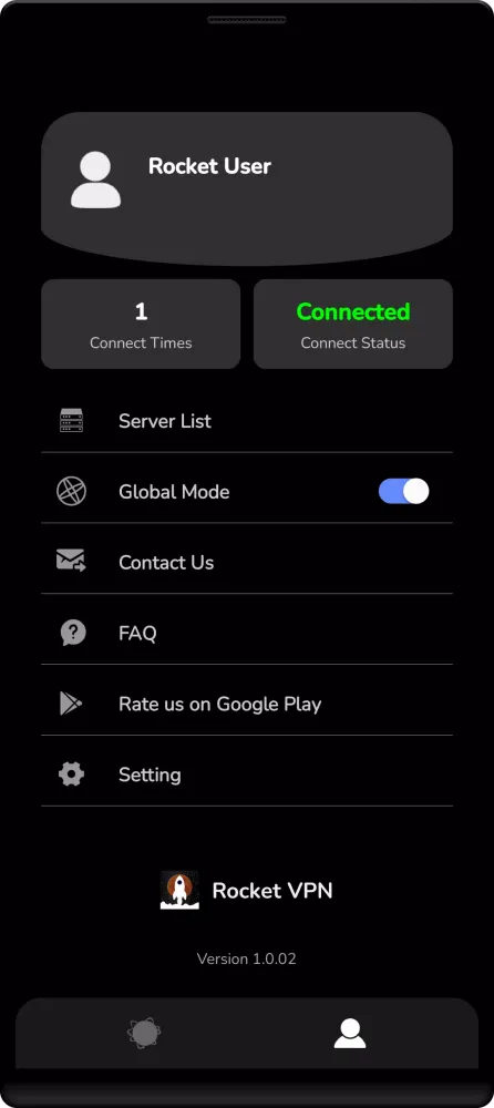 Rocket VPN स्क्रीनशॉट