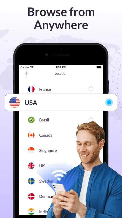 Ảnh chụp màn hình của Rocket VPN -  Fast & Stable