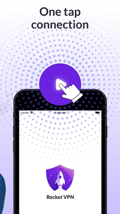 Ảnh chụp màn hình của Rocket VPN -  Fast & Stable