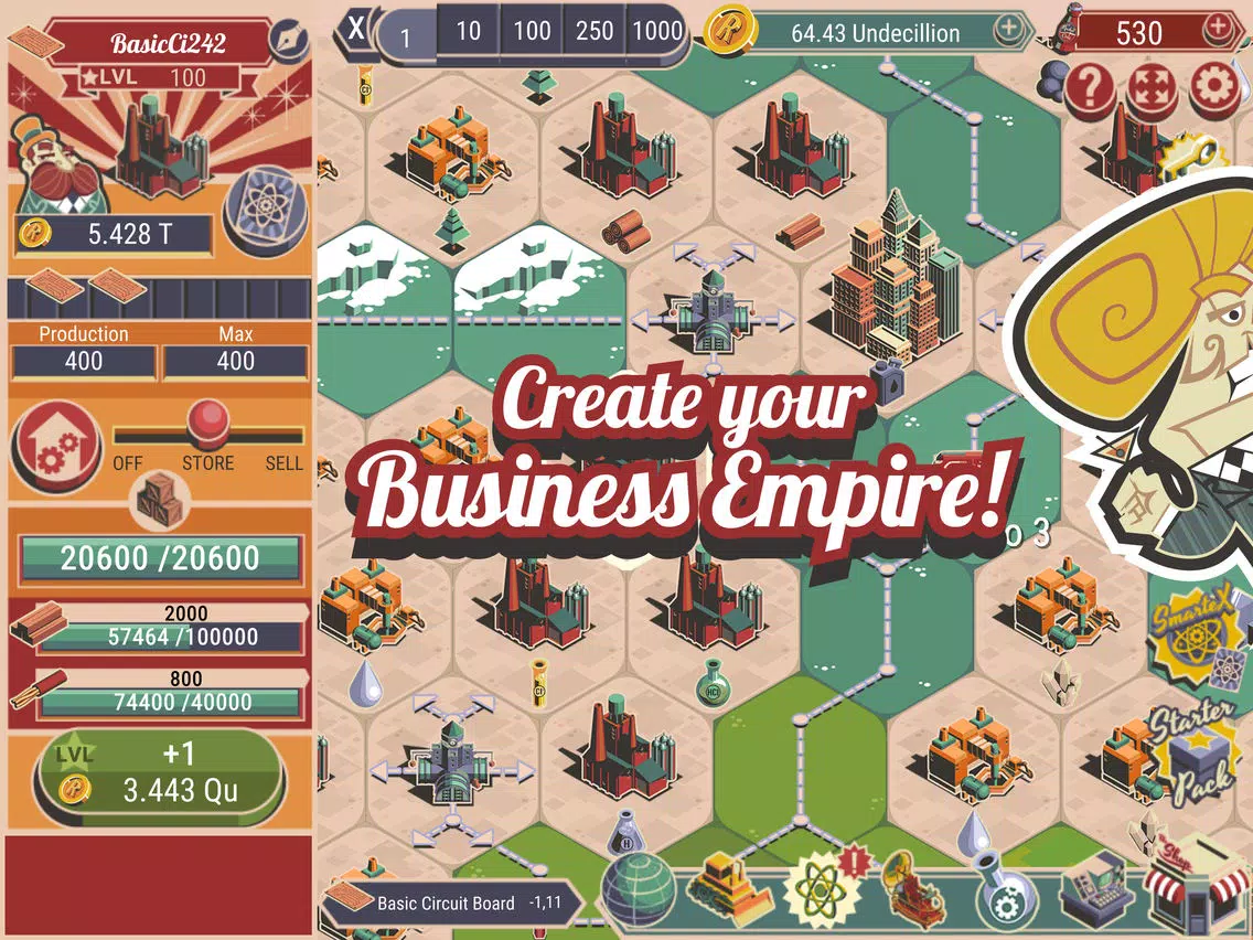 Rocket Valley Tycoon iPad  Screenshots