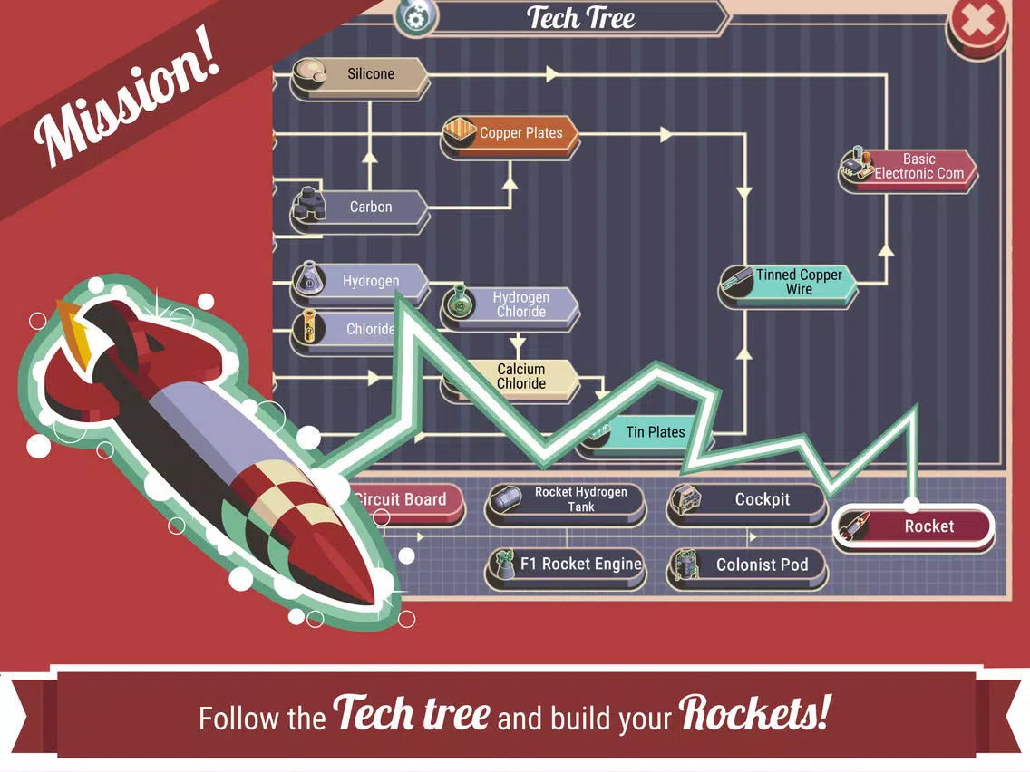 Rocket Valley Tycoon iPad  Screenshots