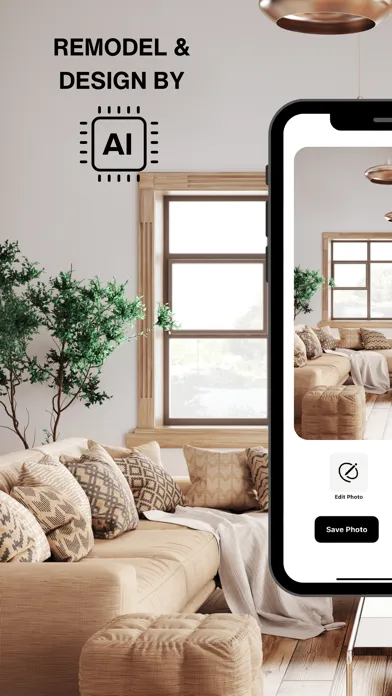 Capturas de pantalla de DecorAI: AI Interior Design