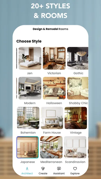 Capturas de pantalla de DecorAI: AI Interior Design