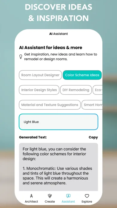 Capturas de pantalla de DecorAI: AI Interior Design