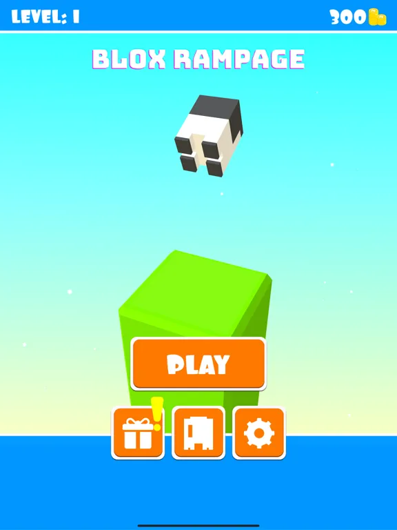 Blox Pixel Jump Rampage 3D iPad  سکرین شاٹس