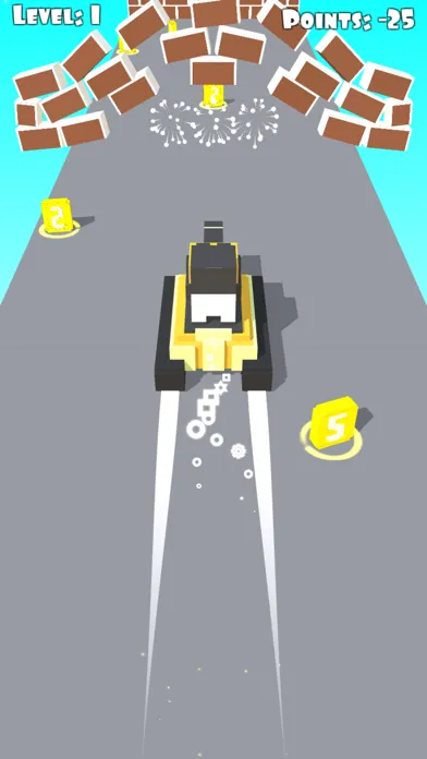 Blox Pixel Jump Rampage 3D سکرین شاٹس