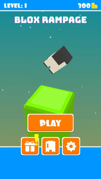 Blox Pixel Jump Rampage 3D سکرین شاٹس