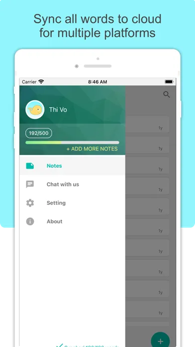 Whale Notes Screenshots