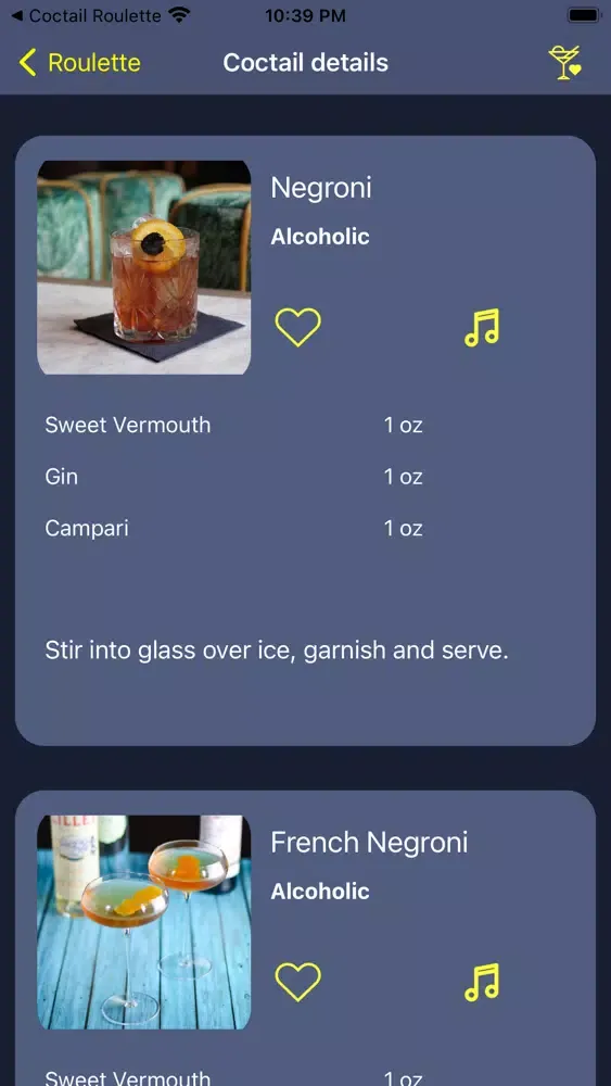 Capturas de pantalla de Roulette Cocktail