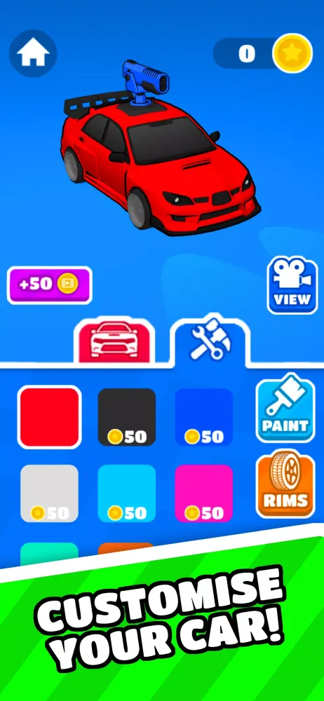 Tangkapan skrin Drift King