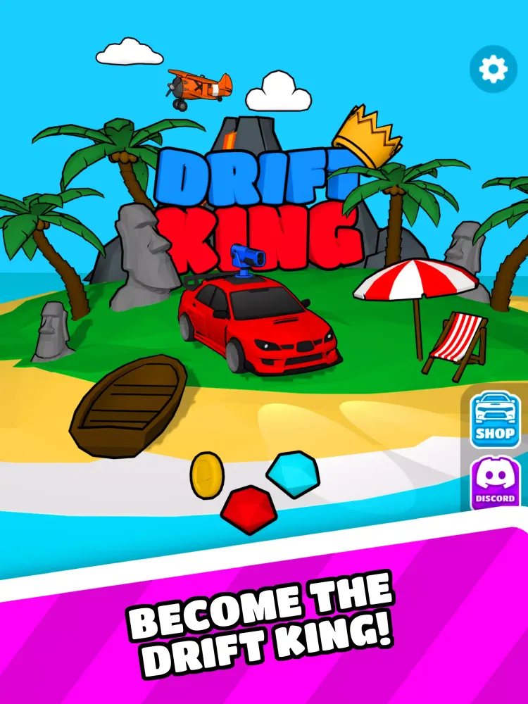 Tangkapan skrin Drift King