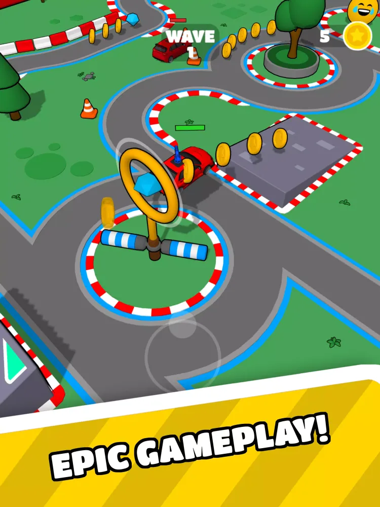 Tangkapan skrin Drift King