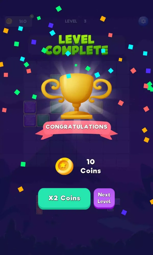 Capturas de pantalla de Cosmo Blocks - Block Puzzle