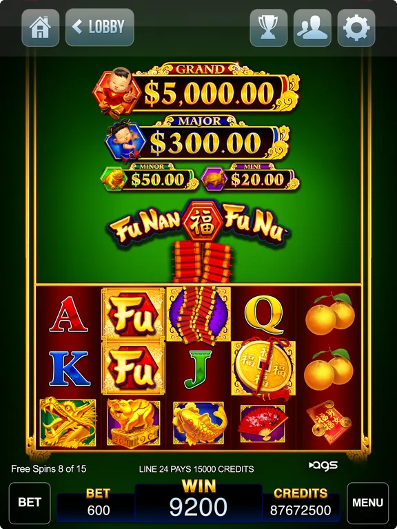 Lucky Play Casino Slots Games iPad  スクリーンショット