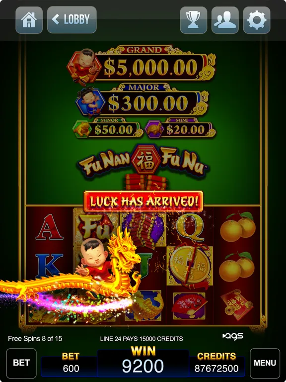 Lucky Play Casino Slots Games iPad  スクリーンショット