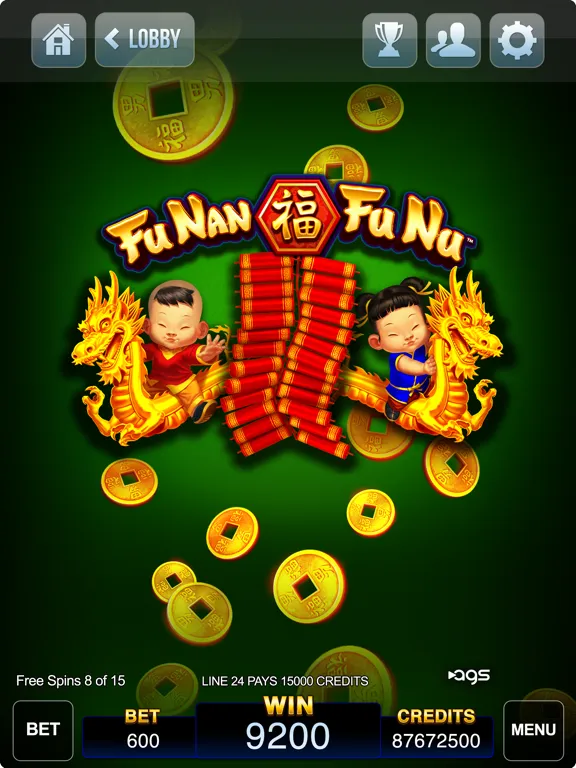 Lucky Play Casino Slots Games iPad  スクリーンショット