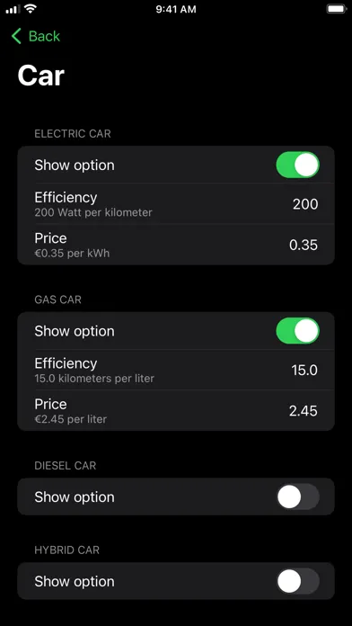 Tangkapan layar Vrooom - CO₂ Friendly Travel