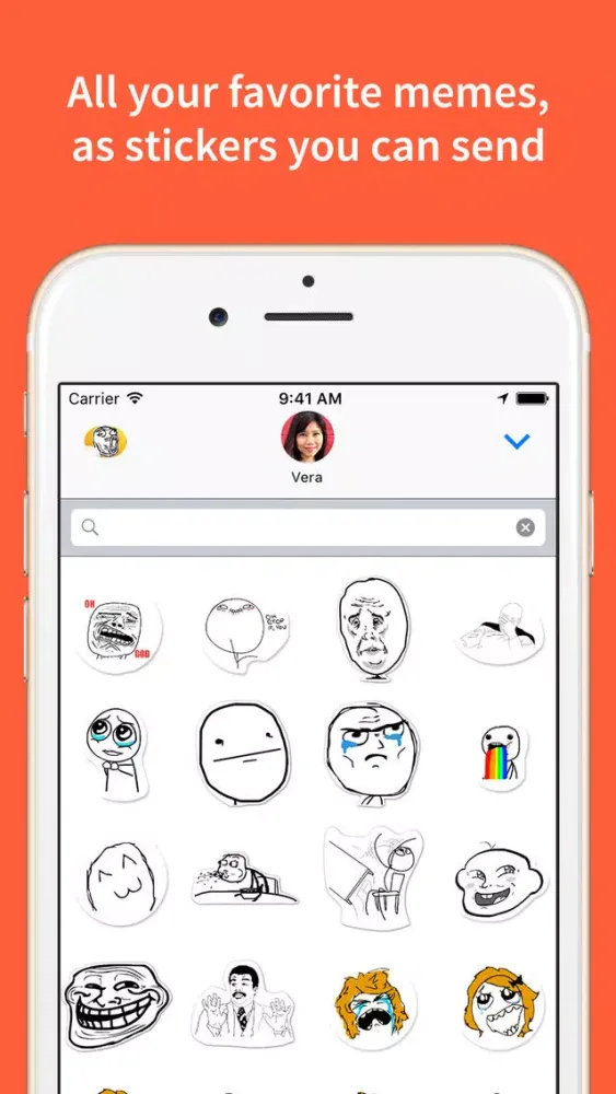 Meme Stickers: Send your favorite, funny memes Screenshots