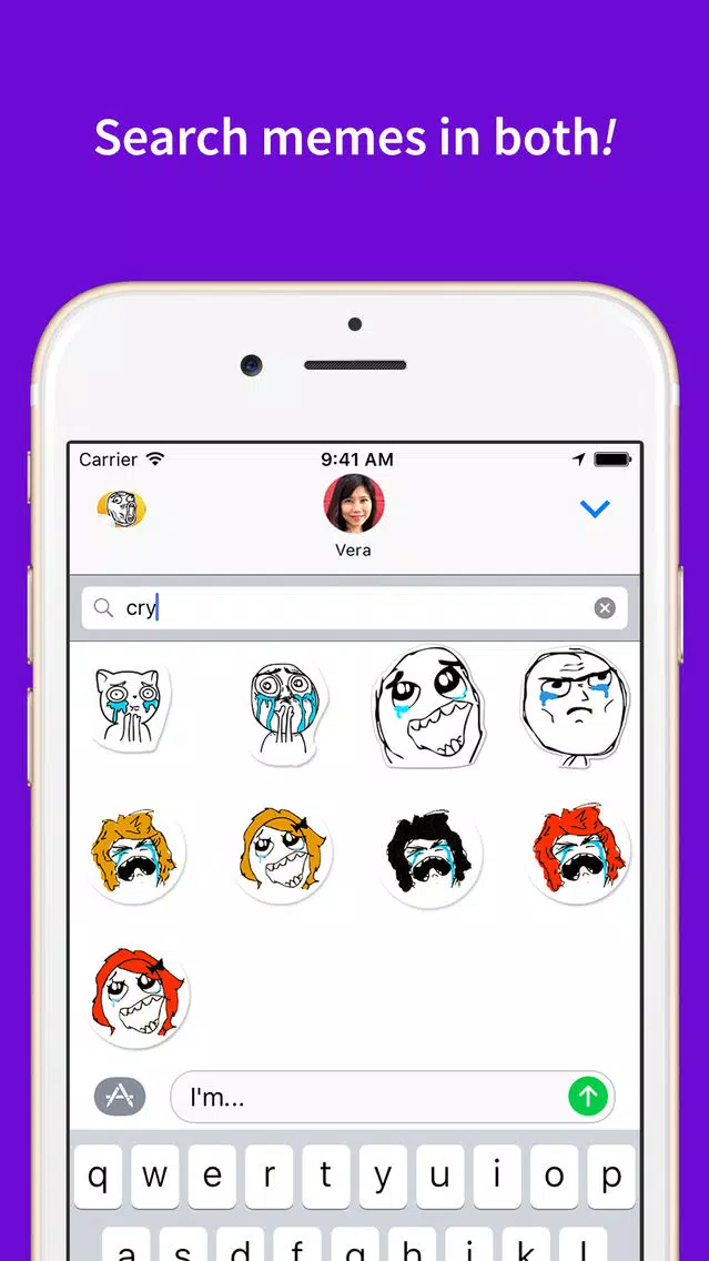 Meme Stickers: Send your favorite, funny memes 스크린샷