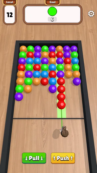 ภาพหน้าจอของ Stack Push : Pull, Push, Match