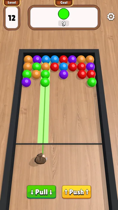 ภาพหน้าจอของ Stack Push : Pull, Push, Match