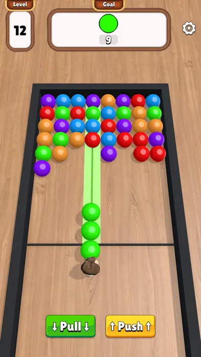 ภาพหน้าจอของ Stack Push : Pull, Push, Match