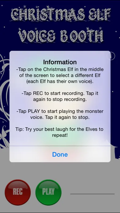 Christmas Elf Voice Booth - Elf-ify Your Voice應用截圖