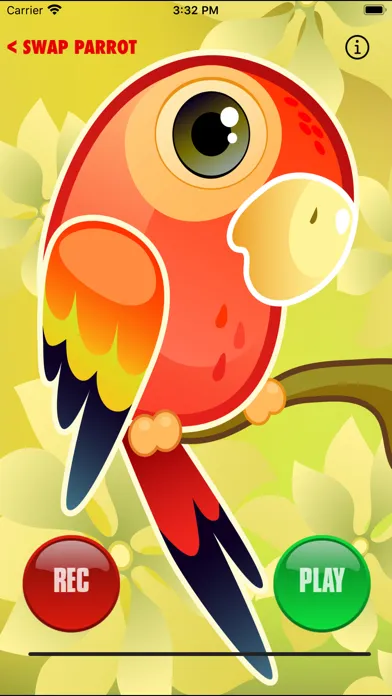 Capturas de pantalla de Talking Parrot Repeater