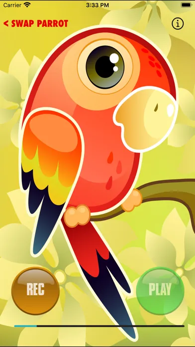 Capturas de pantalla de Talking Parrot Repeater