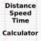 Distance Speed Time Calculator