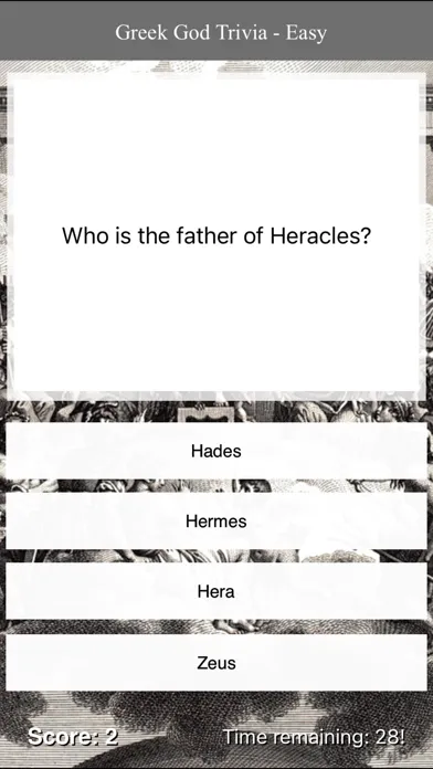 Greek God Trivia應用截圖