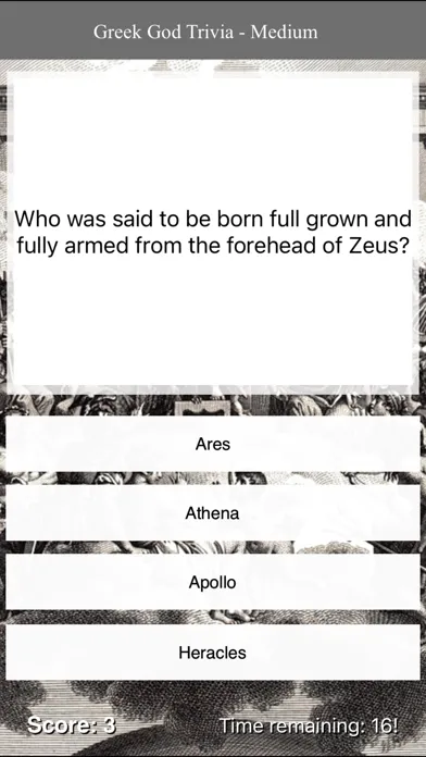 Greek God Trivia應用截圖