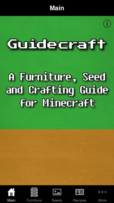 Ảnh chụp màn hình của Guidecraft - Furniture, Guides, + for Minecraft