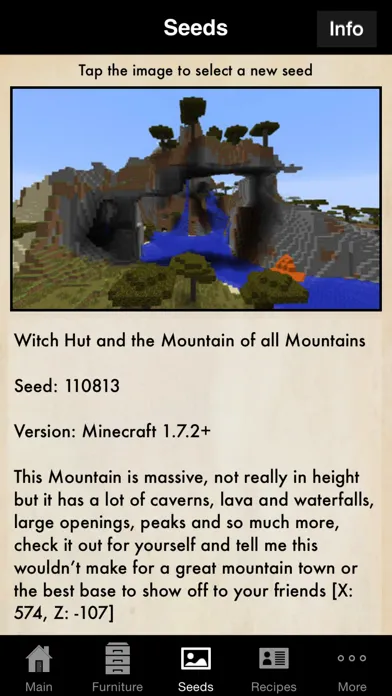 Ảnh chụp màn hình của Guidecraft - Furniture, Guides, + for Minecraft