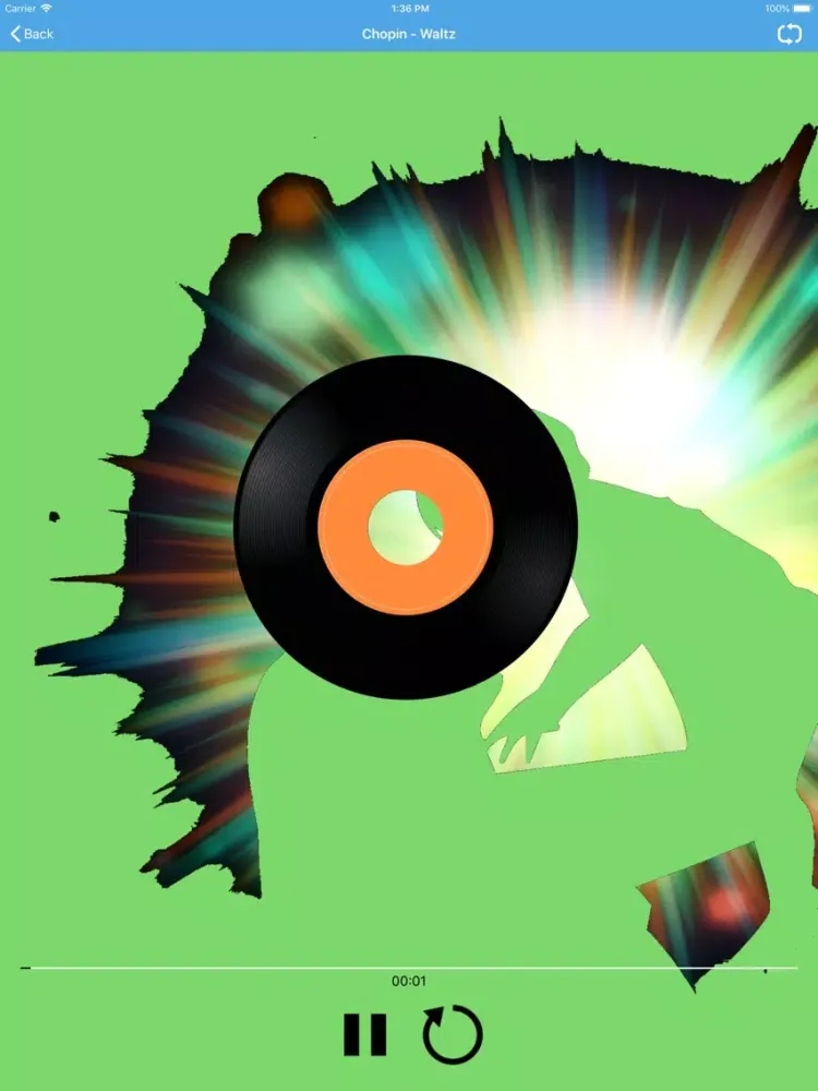 Capturas de tela do The Mozart Effect iPad 