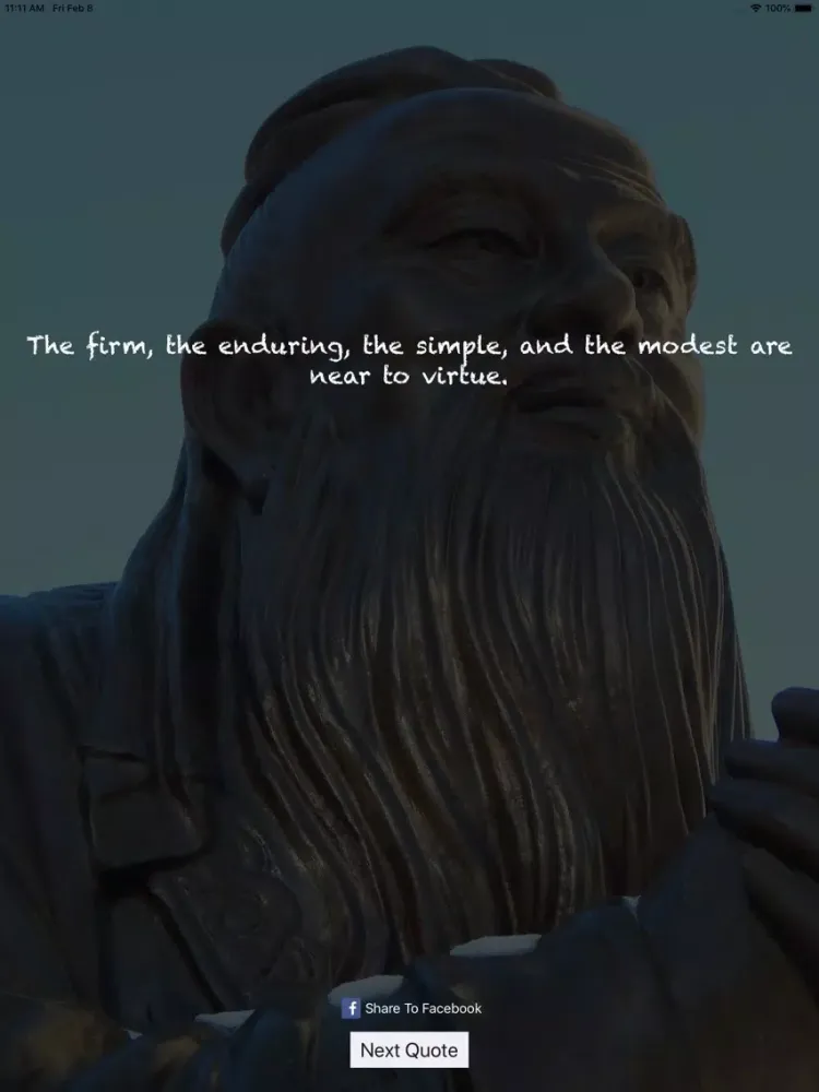 صور Confucius Quotes Machine iPad 