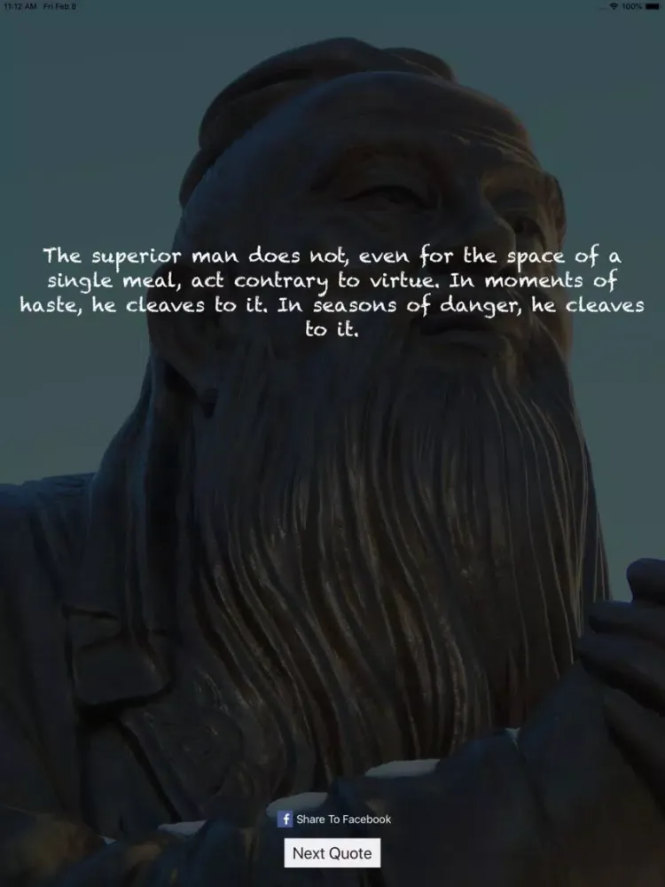 صور Confucius Quotes Machine iPad 