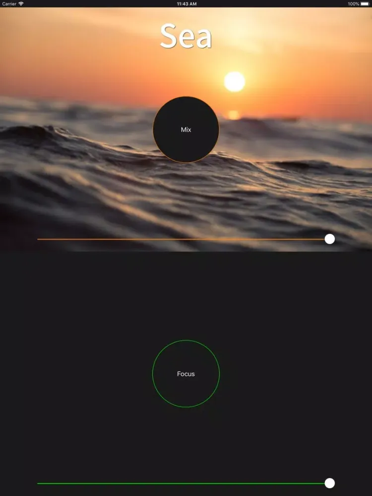 Focus - Binaural Beat & ASMR iPad  Screenshots