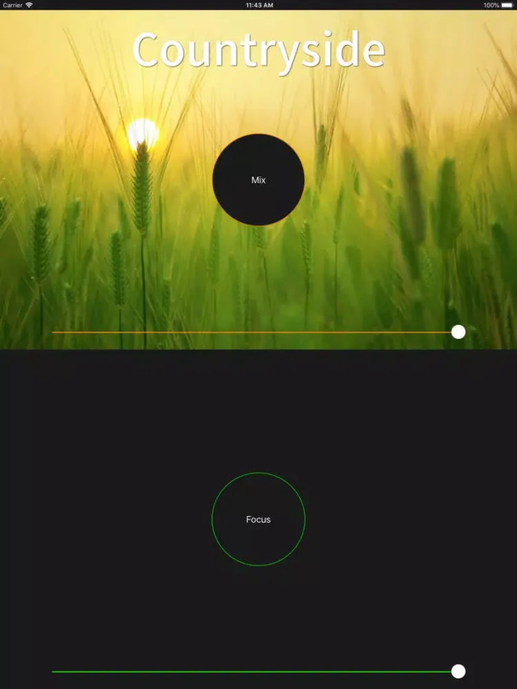 Focus - Binaural Beat & ASMR iPad  Screenshots