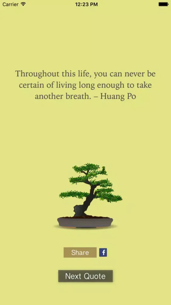 Captures d'écran de Quotes on Zen