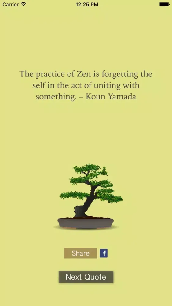 Captures d'écran de Quotes on Zen