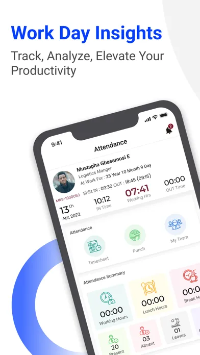 RockEye Employee Self Service应用截图