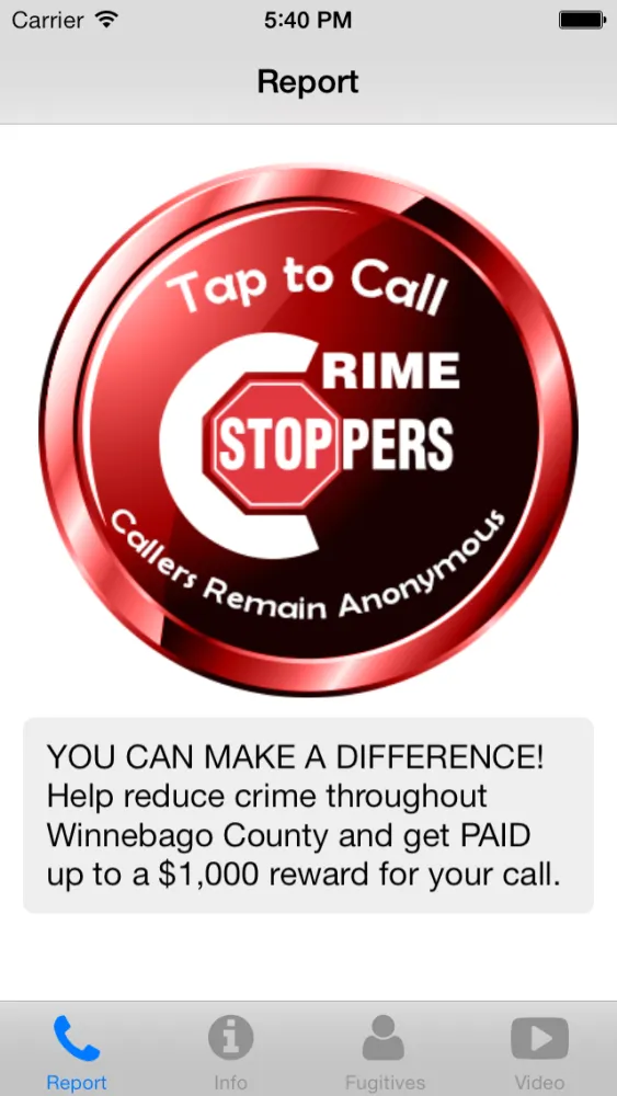 Capturas de pantalla de Rockford Area Crime Stoppers