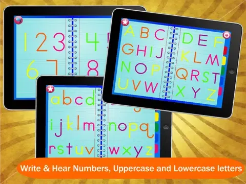 ABC Letter Toy – Letters & Numbers Handwriting Game for Kids FREE iPad  Ekran Görüntüleri