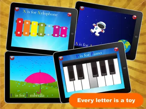 ABC Letter Toy – Letters & Numbers Handwriting Game for Kids FREE iPad  Ekran Görüntüleri
