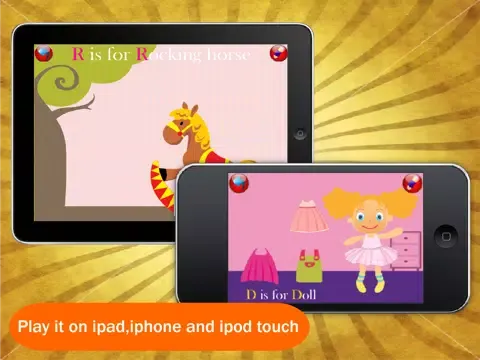 ABC Letter Toy – Letters & Numbers Handwriting Game for Kids FREE iPad  Ekran Görüntüleri